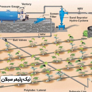 سیستم آبیاری قطره ای